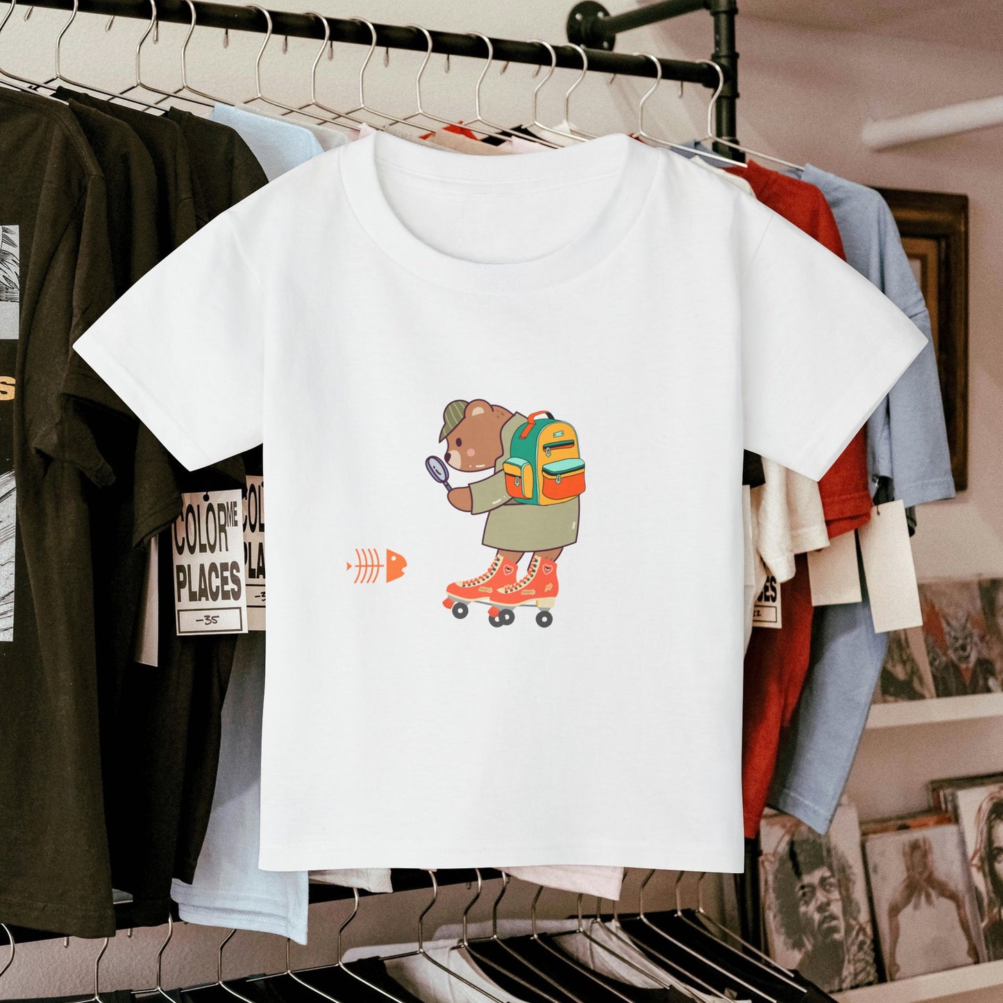 Heavy Cotton™ Toddler T-shirt - N5 Series HCT PT2BC010_ Eco-Friendly Comfort of Limited Edition of WesternWaves: