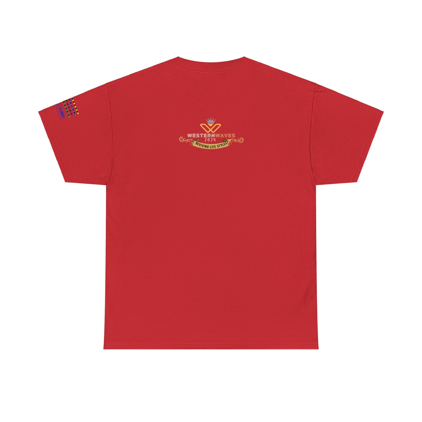Unisex Heavy Cotton Tee_ Crafted from premium 100% cotton_ N+ Series UHCT PT2WV003_ Limited Edition by WesternWaves: