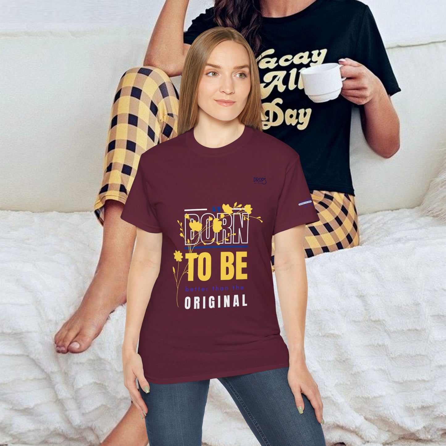 Unisex Ultra Cotton Tee_ Classic Comfort Unleashed_ N2 Series USUCTEE PT2WW002_ Limited Edition Maximum Comfort & Style by WesternWaves: