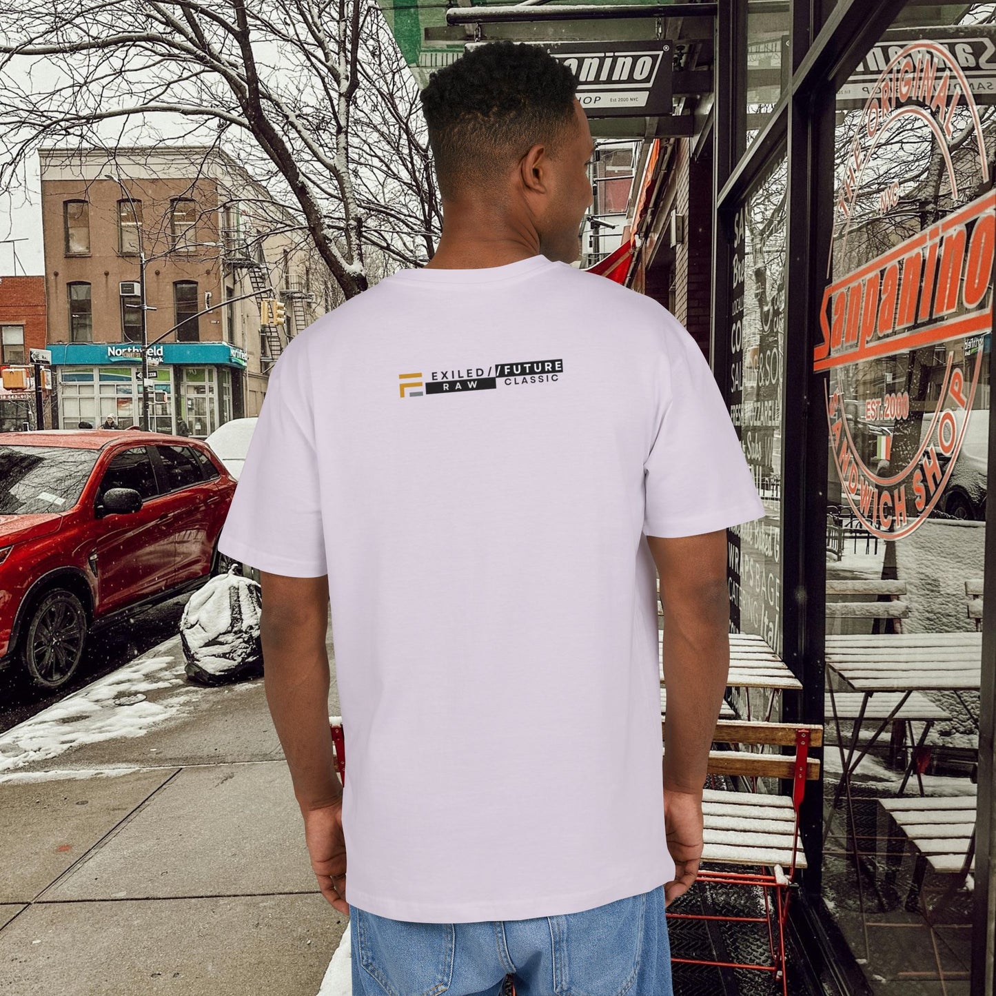 Unisex Heavy Oversize Tee_ Series N8 USHOSTEE PT2WW001_ Limited Edition Retro Casual Streetwear by WesternWaves: