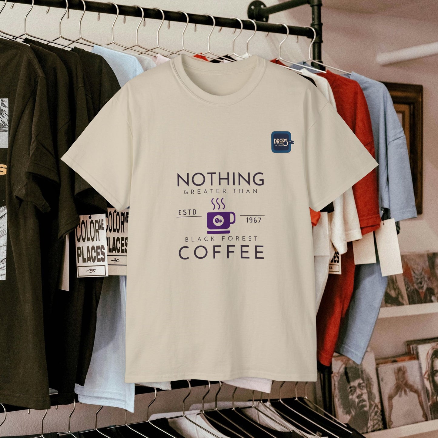 Unisex Ultra Cotton Tee_ Classic Comfort Unleashed_ N2+ Series USUCTEE PT2WW006_ Limited Edition Maximum Comfort & Style by WesternWaves: