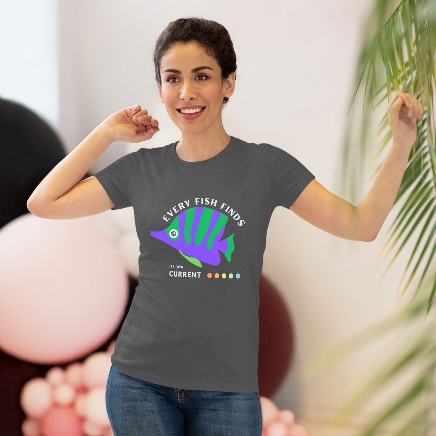 Women's Triblend Tee_ N3+ Series WTBT PT2WV002_ Limited Edition Designer Tee by SPW of WesternWaves