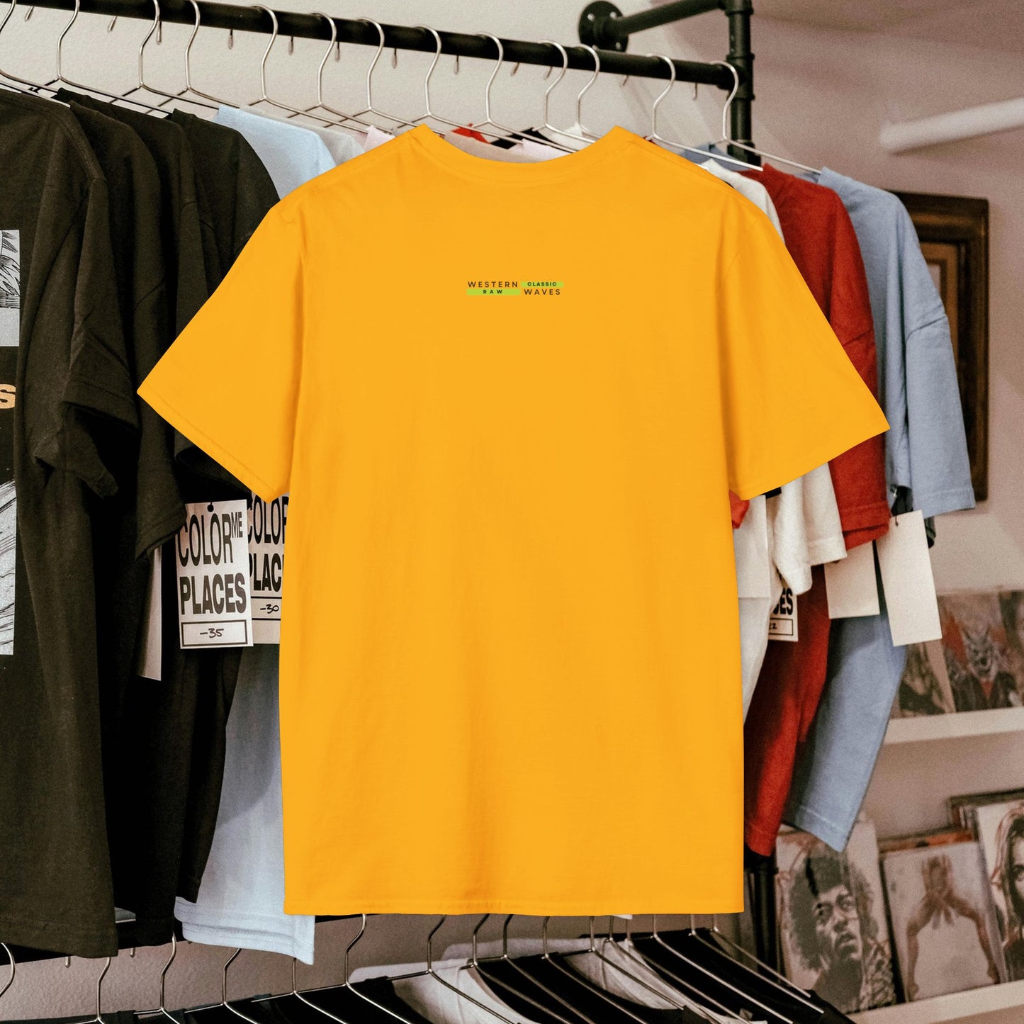 Unisex Softstyle T-Shirt_ N+ Series USSTS FT2WW009_ Limited Edition by WesternWaves: