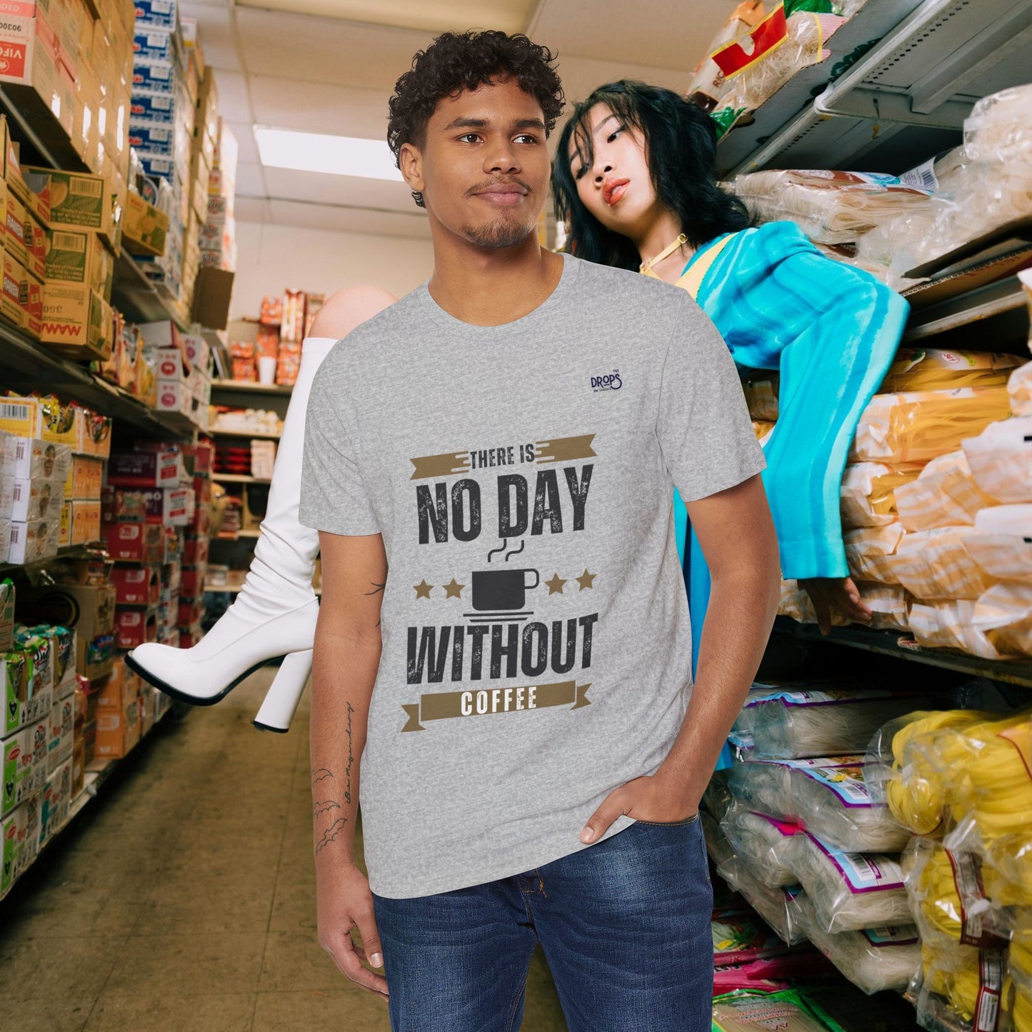Unisex Recycled Organic T-Shirt_ N7* Series USRCOTS PT2WW001_ Limited Edition by WesternWaves: