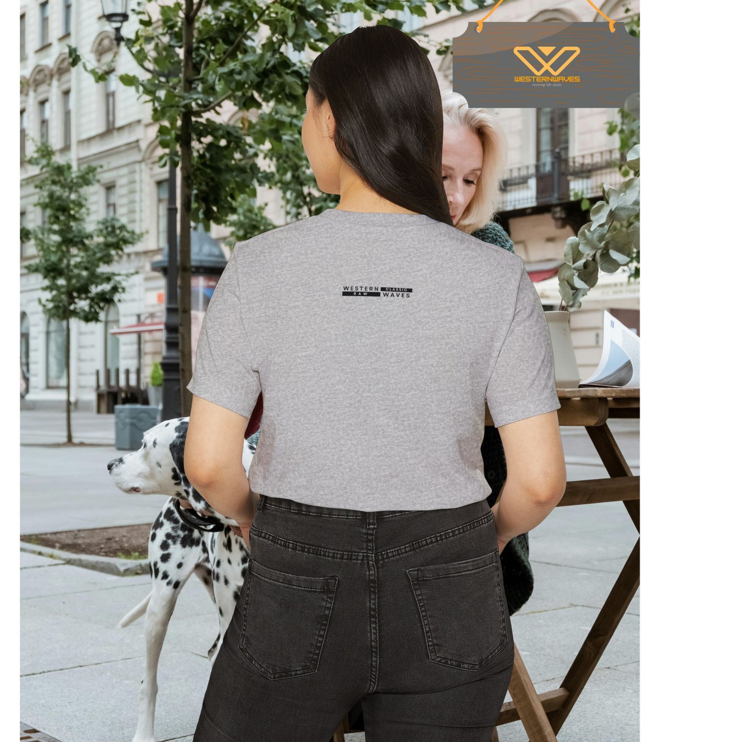 Eco-Friendly Unisex T-Shirt_ N7* Series ECOFUSTS PT2WW001_ Limited Edition Eco-Friendly T-Shirt by WesternWaves: