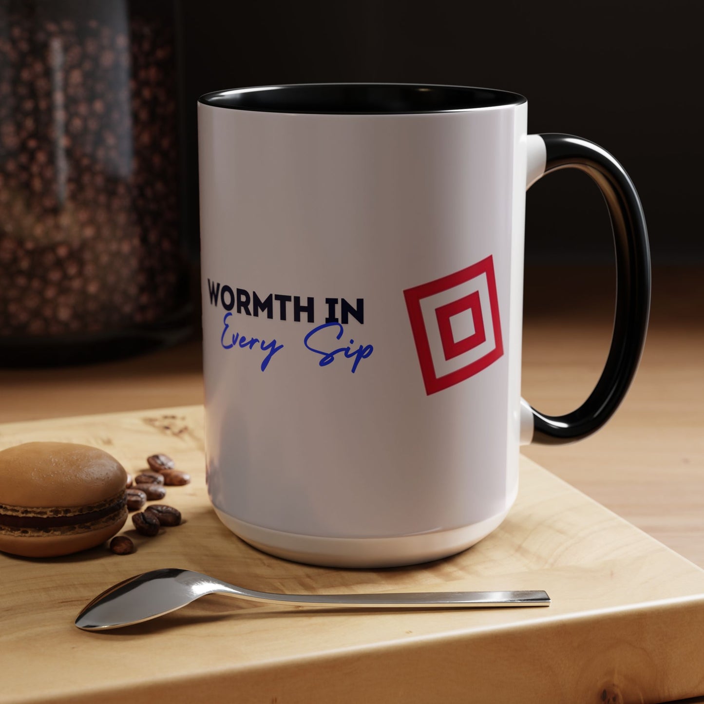 Accent Coffee Mug (11, 15oz)_ N2 Series ACMUG PT2WW003_ Limited Edition Mug by WesternWaves