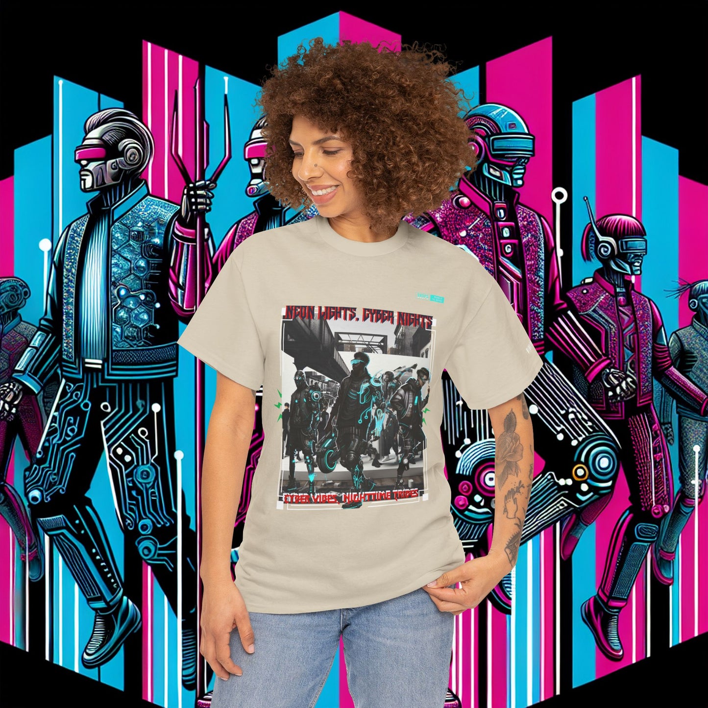 Unisex Heavy Cotton Tee_ N8+ Series USHOSTEE_ PT2WW003_ 01 Oct 2025_ Limited Edition Casual Wear by WesternWaves: