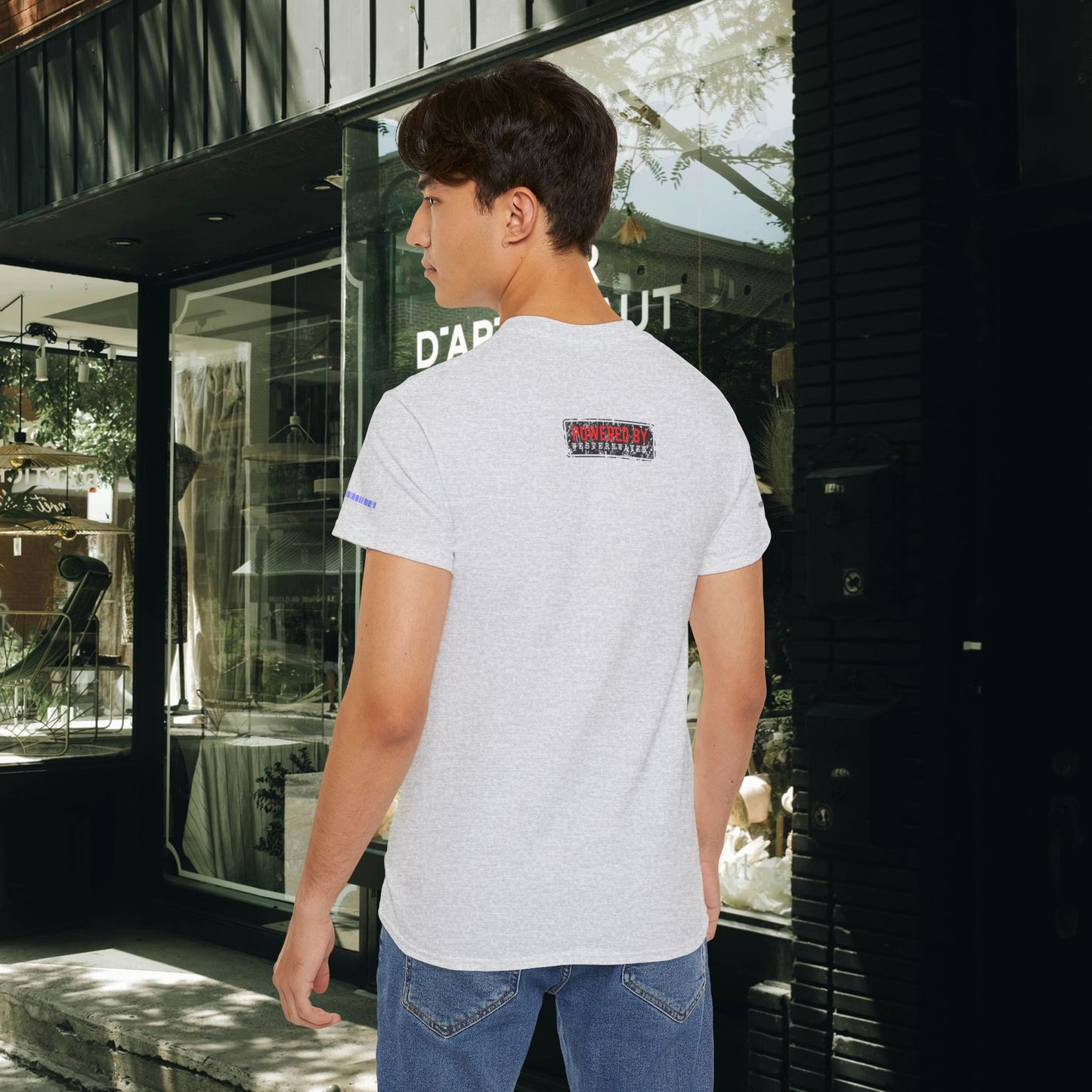 Unisex Ultra Cotton Tee_ Classic Comfort Unleashed_ N2 Series USUCTEE PT2WW004_ Limited Edition Maximum Comfort & Style by WesternWaves: