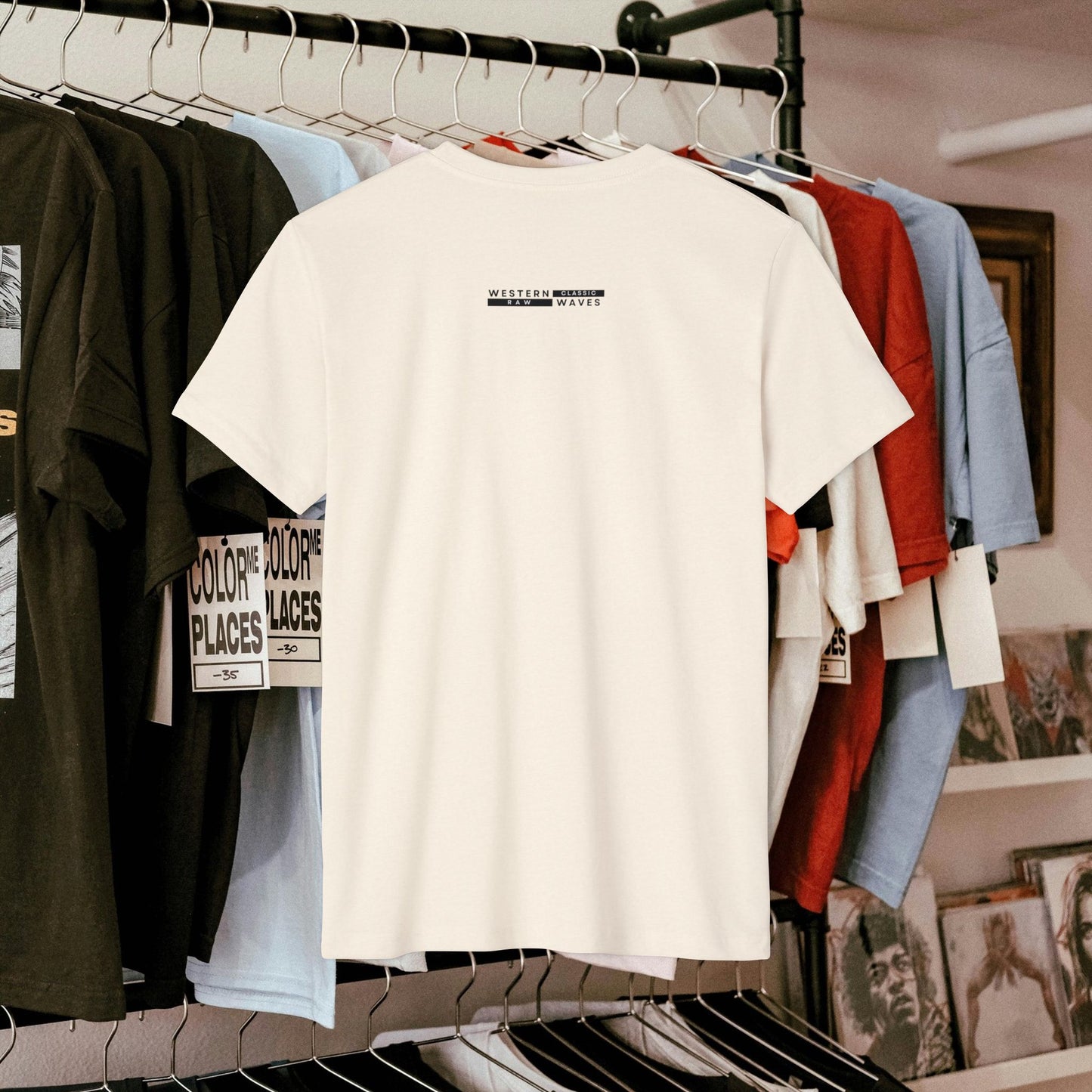 Eco-Friendly Unisex T-Shirt_ N7* Series ECOFUSTS PT2WW001_ Limited Edition Eco-Friendly T-Shirt by WesternWaves: