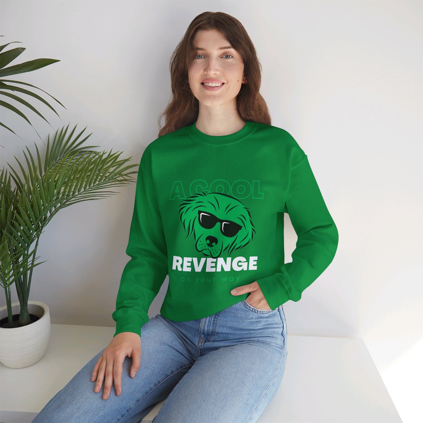 Unisex Heavy Blend™ Crewneck Sweatshirt_ N2+ Series UHBCSS PT2WW024_ Limited Edition Pure Luxury for Every Occasion by WesternWaves: