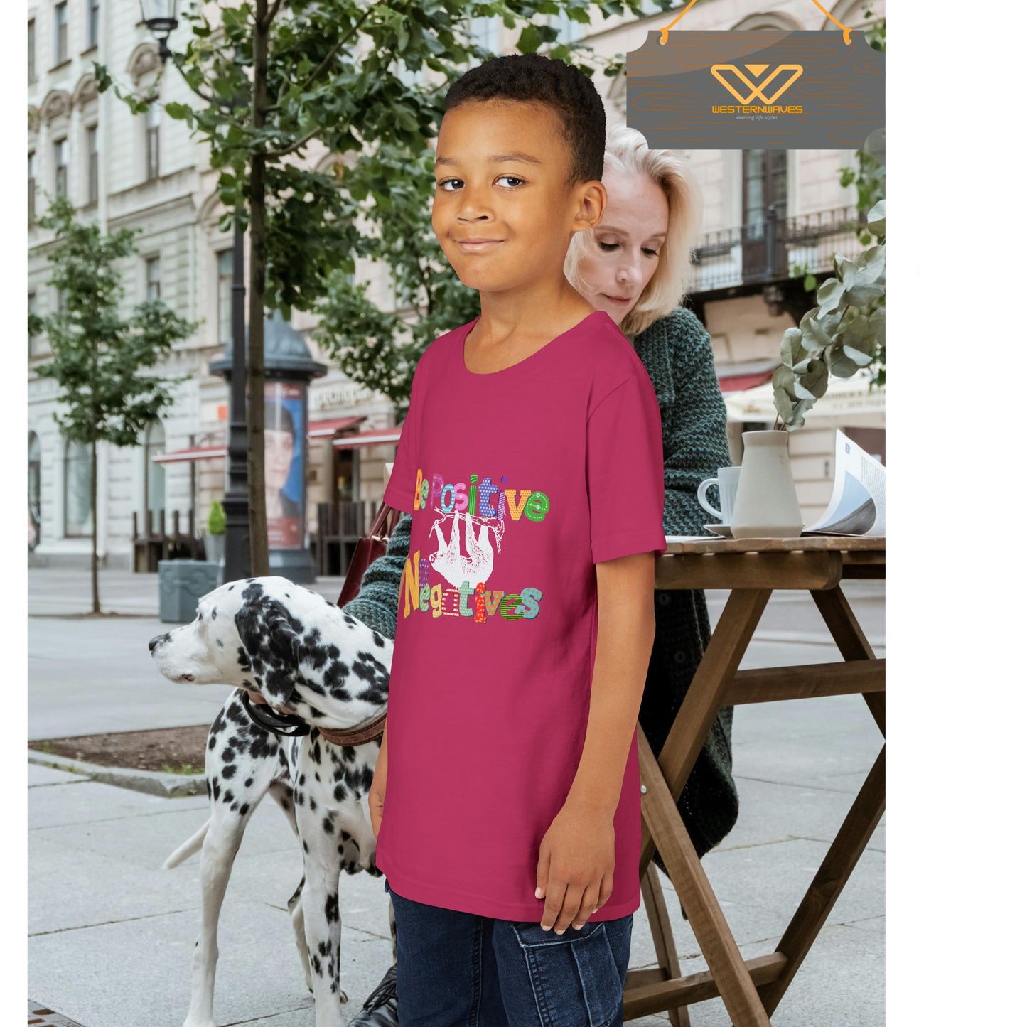 Youth Short Sleeve Tee_ N2 Series YSST PT2WW003_ Limited Edition Utmost Comfort by WesternWaves: