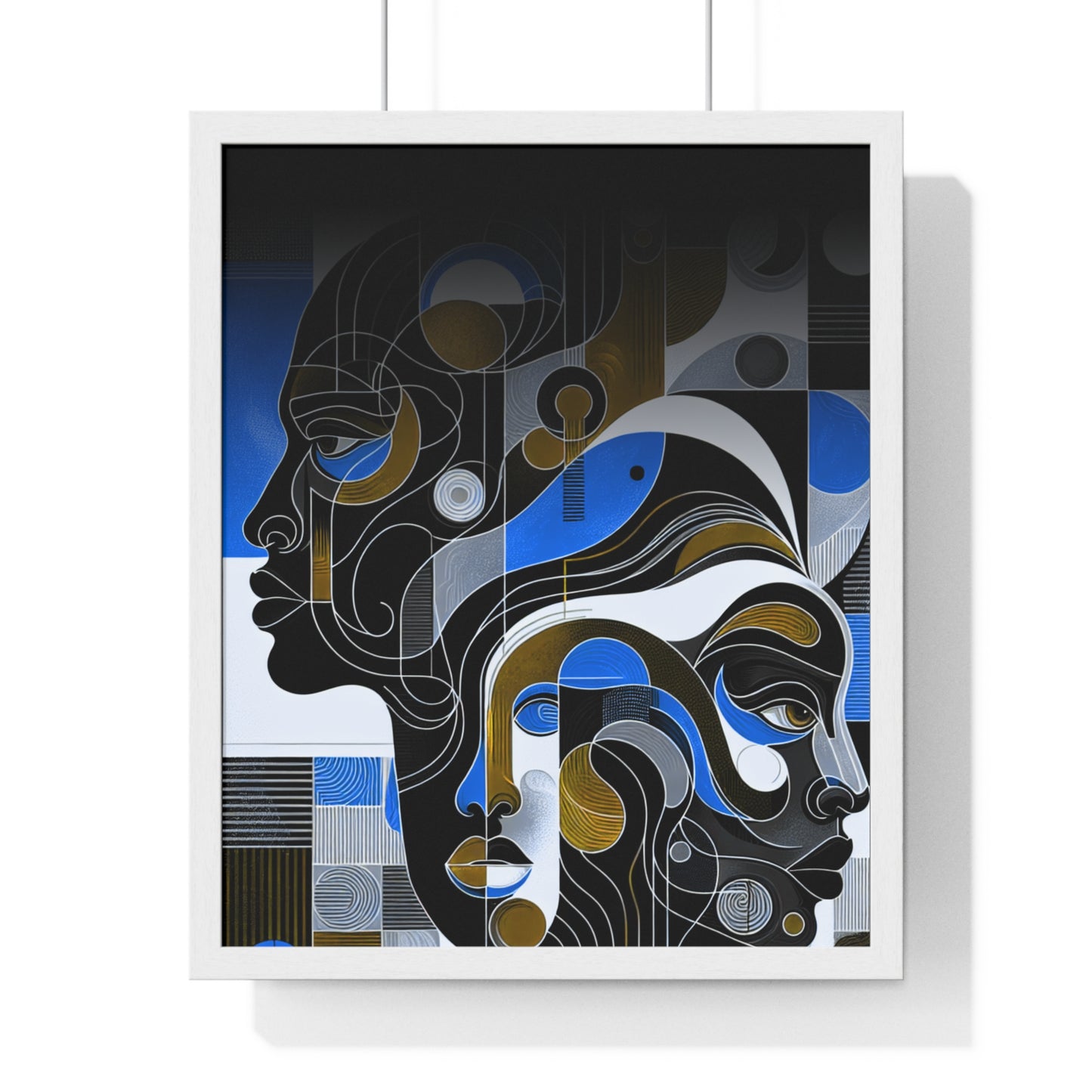 Vertical Framed Poster_ Series N8 VFP PT2WW001_ Limited Edition Home Deco by WesternWaves: