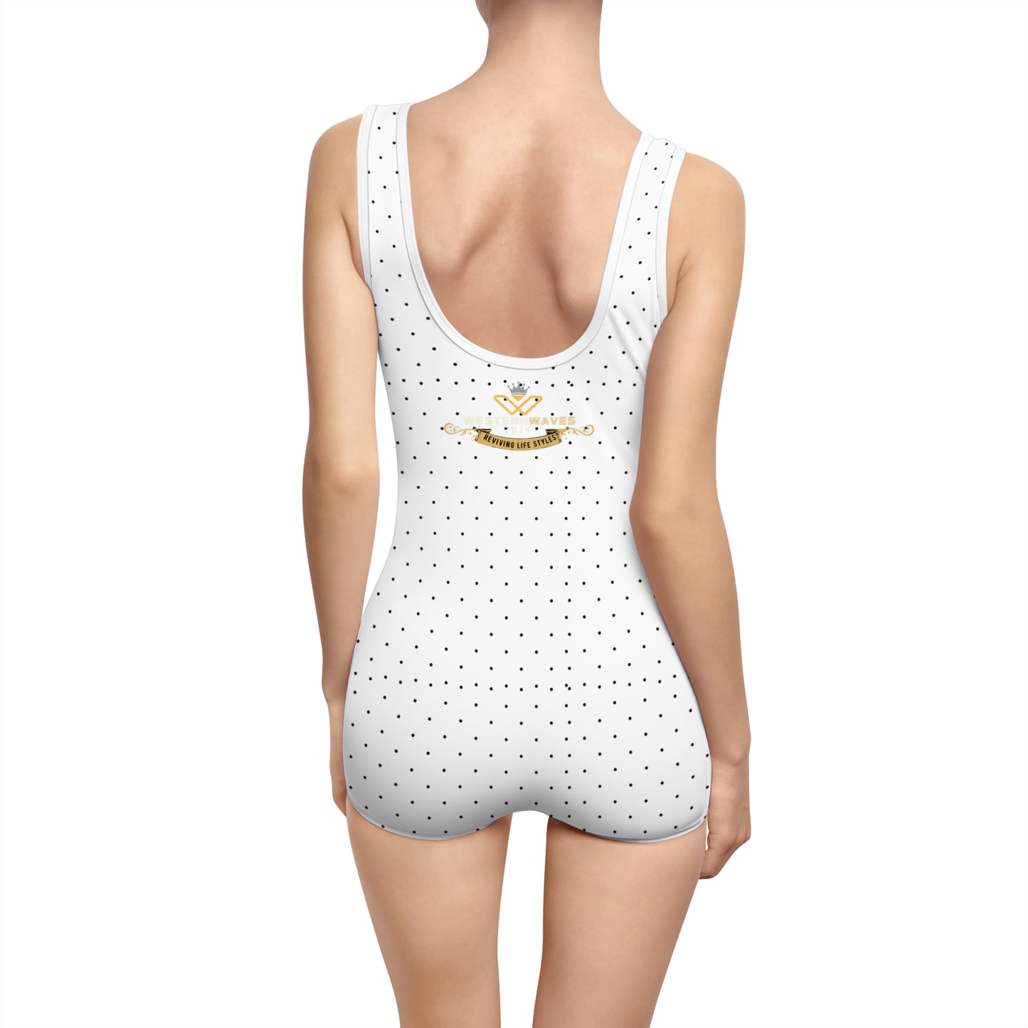 Women's Vintage Swimsuit (AOP)_ N+ Series WVSSAOP PT2WW003_ Limited Edition Vintage Confidence by WesternWaves: