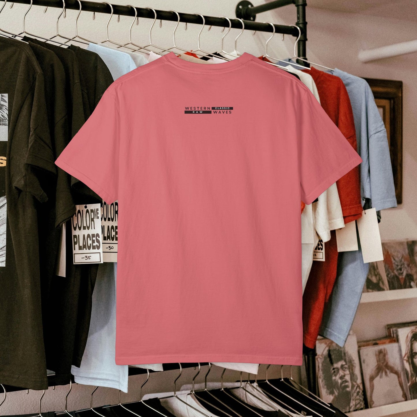 Unisex Garment-Dyed T-Shirt_ 26 June 2025_ Limited Edition Strength in Diversity by WesternWaves: