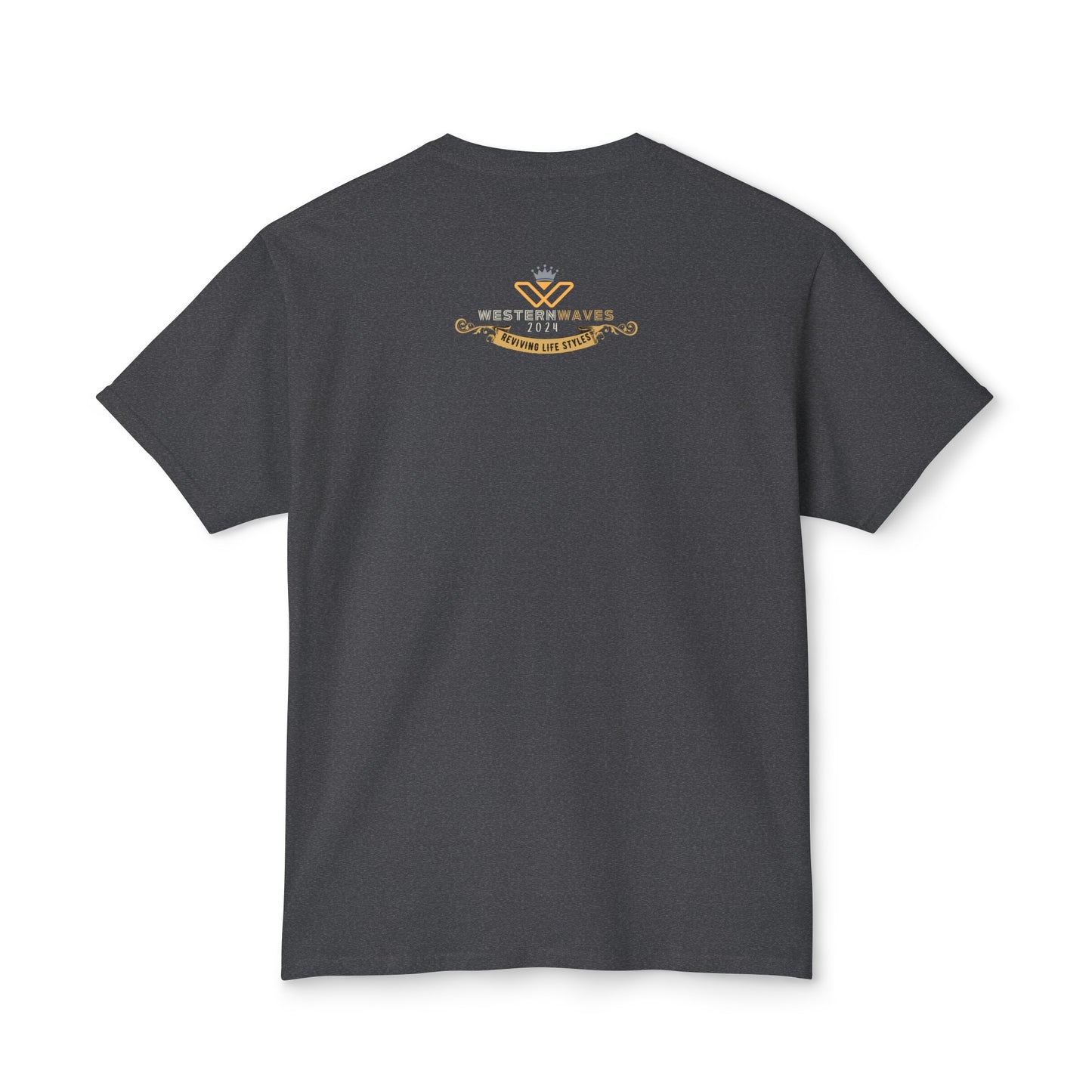 Unisex HD Cotton™ T-shirt_ N+ Series USHDCTS PT2WW002_ Limited Edition Unisex HD Cotton™ T-shirt by WesternWaves