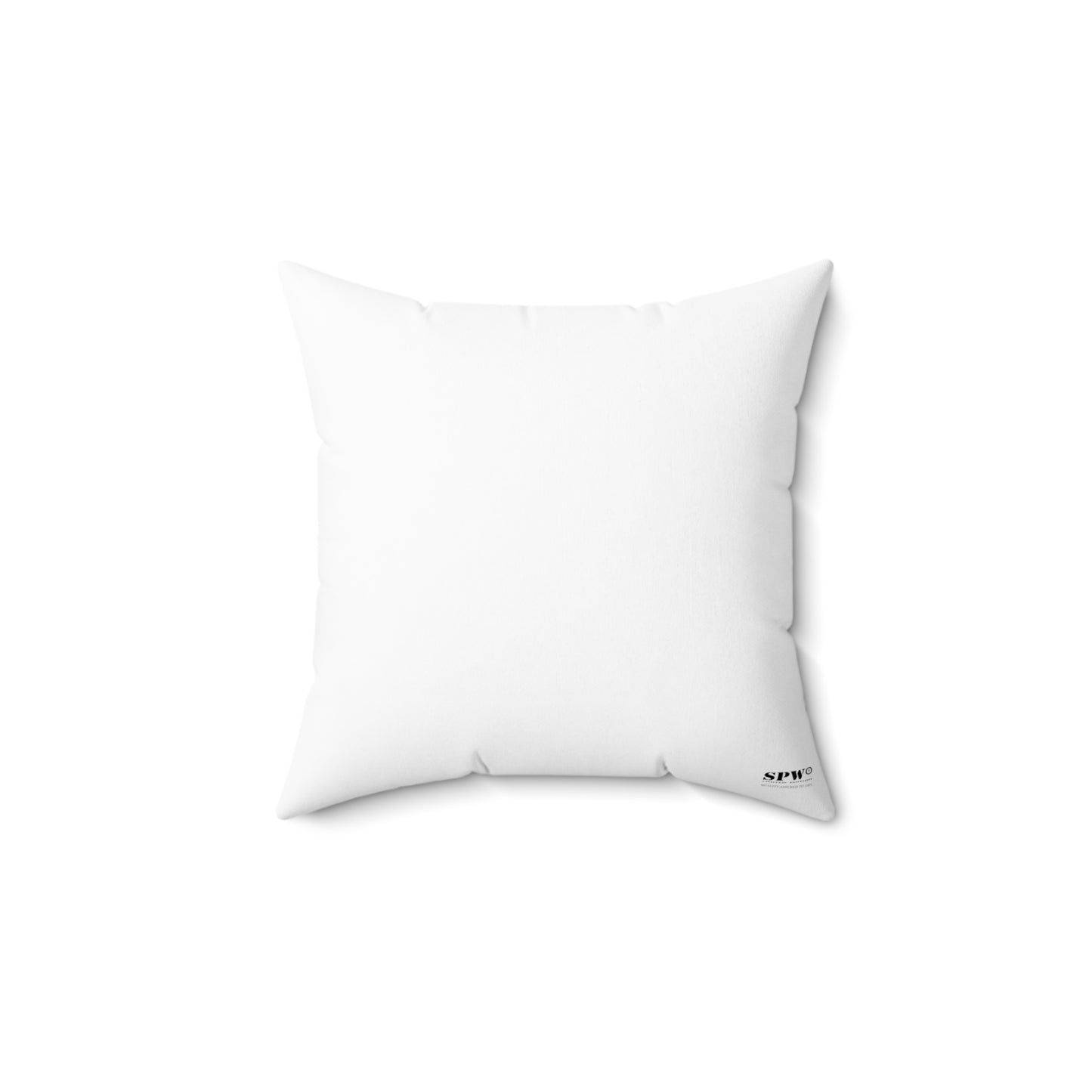 Spun Polyester Square Pillow_ N3+ Series SPSP PT2WW005_ Personalized Limited Edition by WesternWaves: