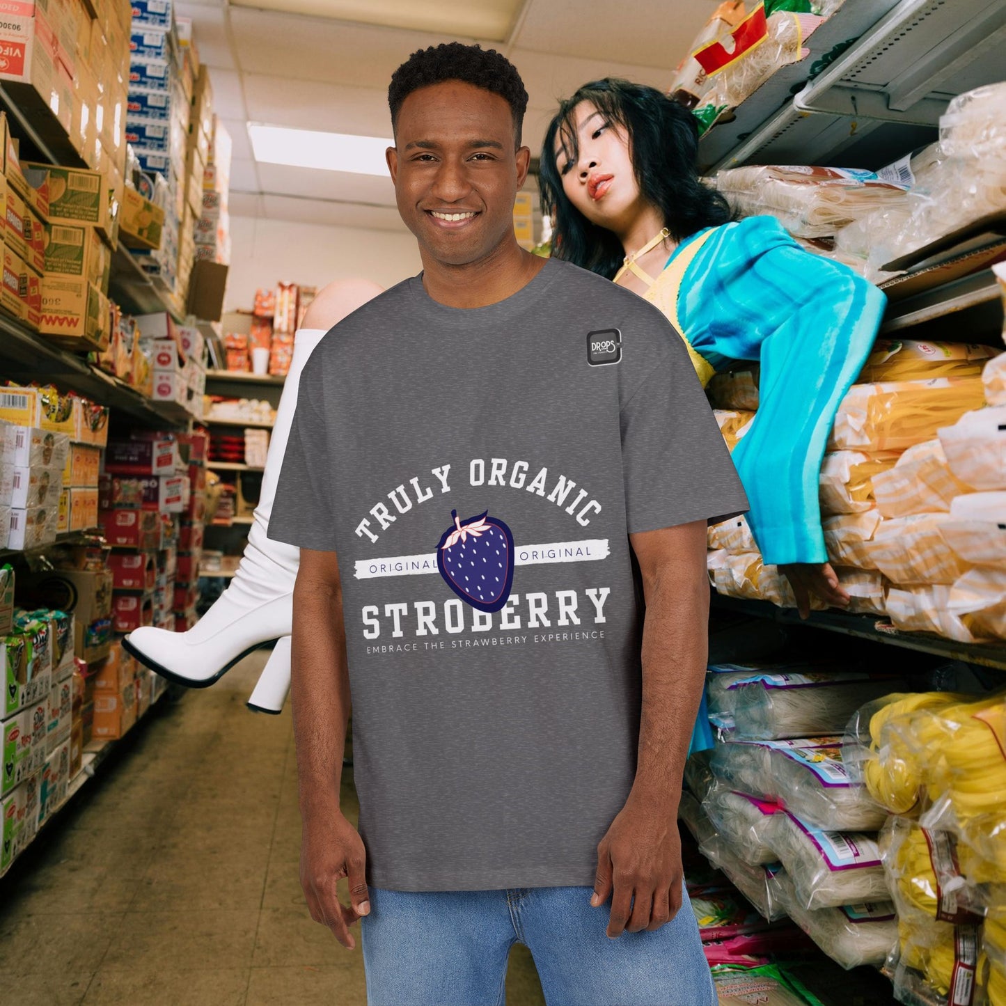 Unisex Oversized Tee_ N6+ Series USOSTEE PT2WW002_ Limited Edition by WesternWaves: