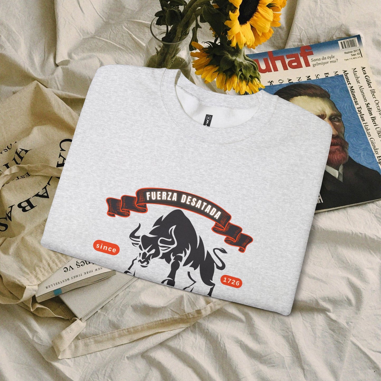 Unisex Heavy Blend™ Crewneck Sweatshirt_ N3+ Series UHBCSS PT2WW038_ Limited Edition Pure Luxury By WesternWaves: