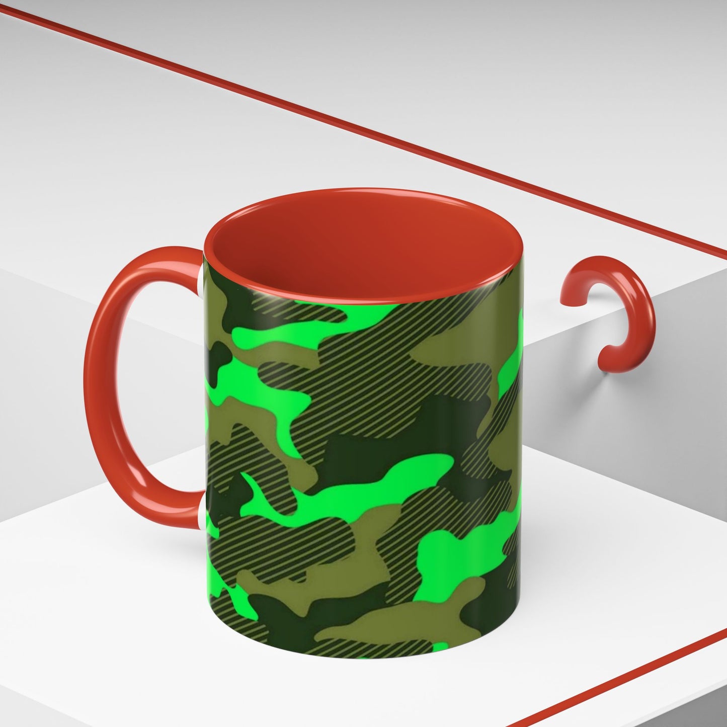 Accent Coffee Mug (11, 15oz)_ N2 Series ACMUG PT2WW004_ Limited Edition Mug by WesternWaves: