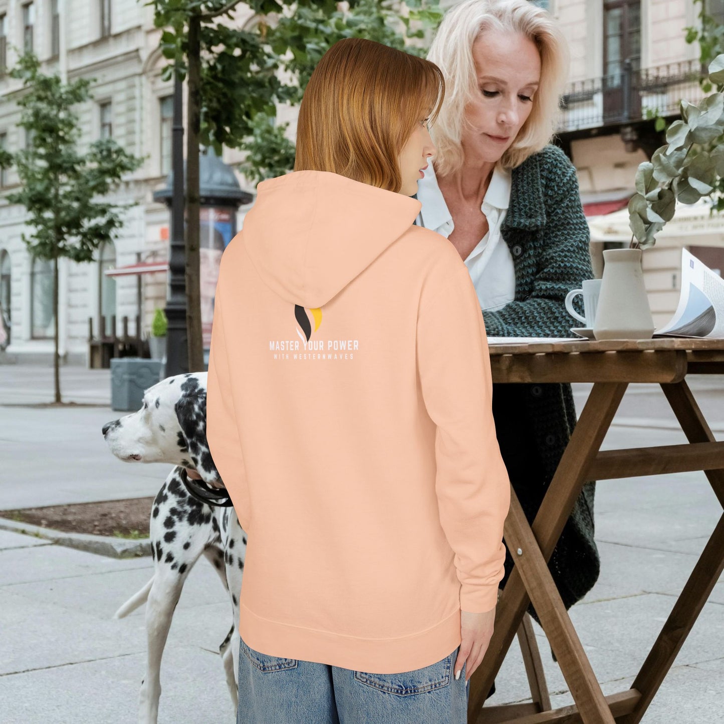 Unisex Lightweight Hooded Sweatshirt – N2+ Series USLWHSS PT2WW008_ Limited Edition Crafted Comfort by WesternWaves: