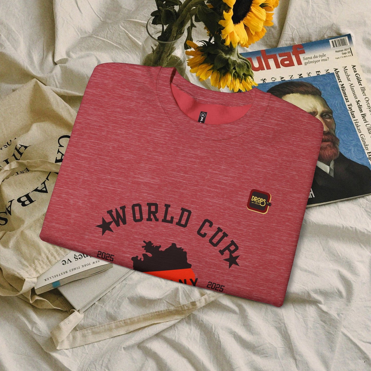 Unisex Sweatshirt_ N7+ Series USSS PT2WW001_ Germany The Winner by Default_ Limited Edition by WesternWaves:
