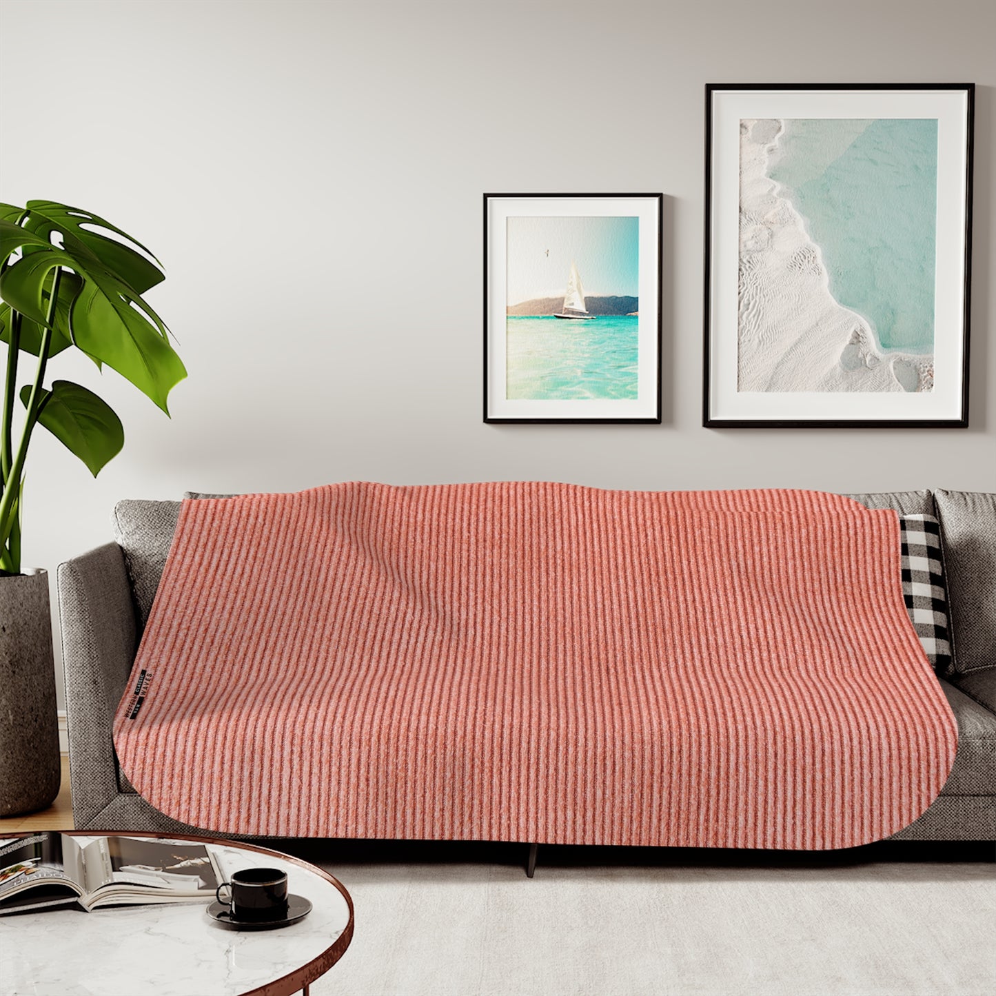 Sherpa Blankets (Two Colors)_ N2 Series SBI2C PT2WW003_ Limited Edition Customizable Design by WesternWaves: