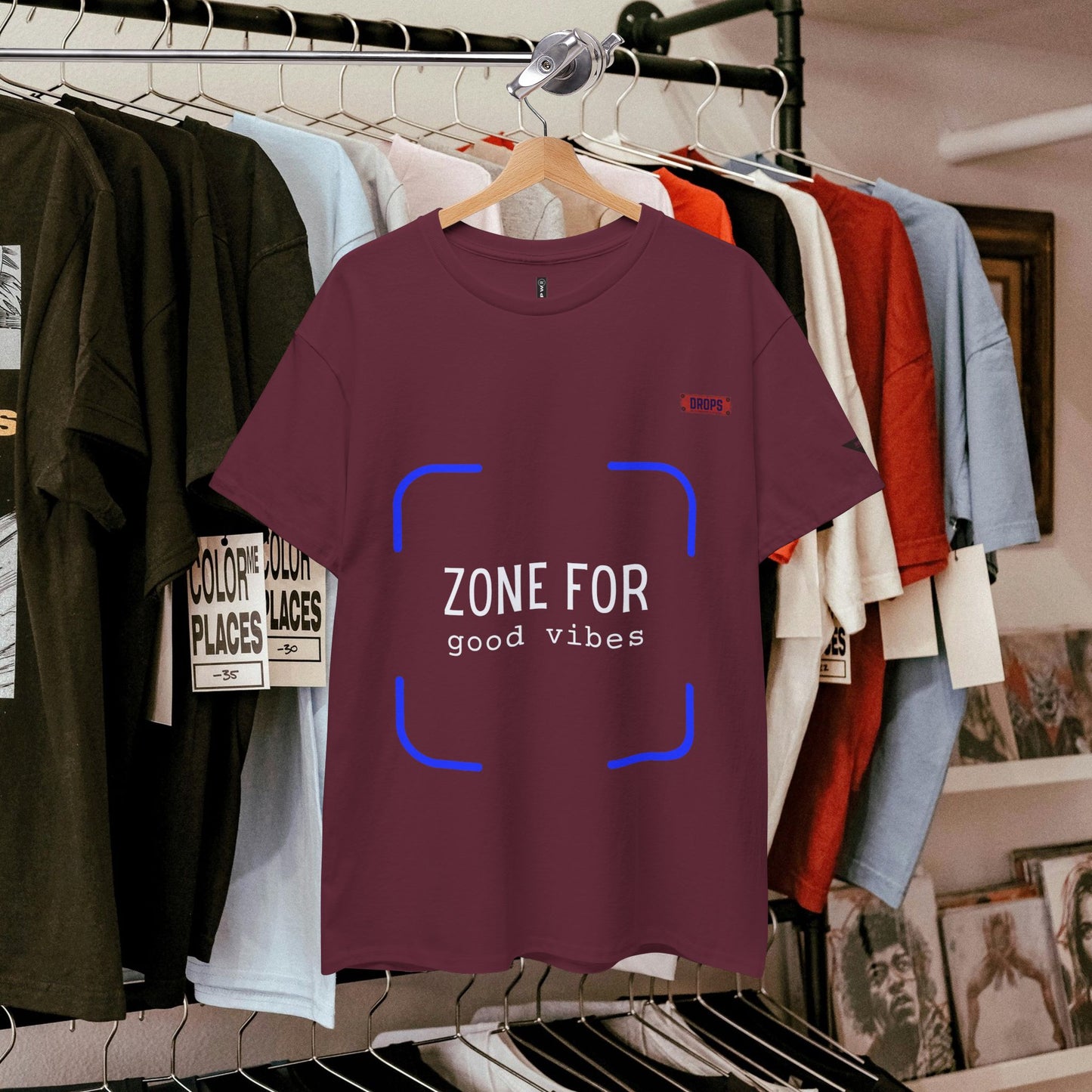 Unisex Heavy Cotton Tee_ 20 July 2025_ Limited Edition Unique Summer Wear_ by WesternWaves: