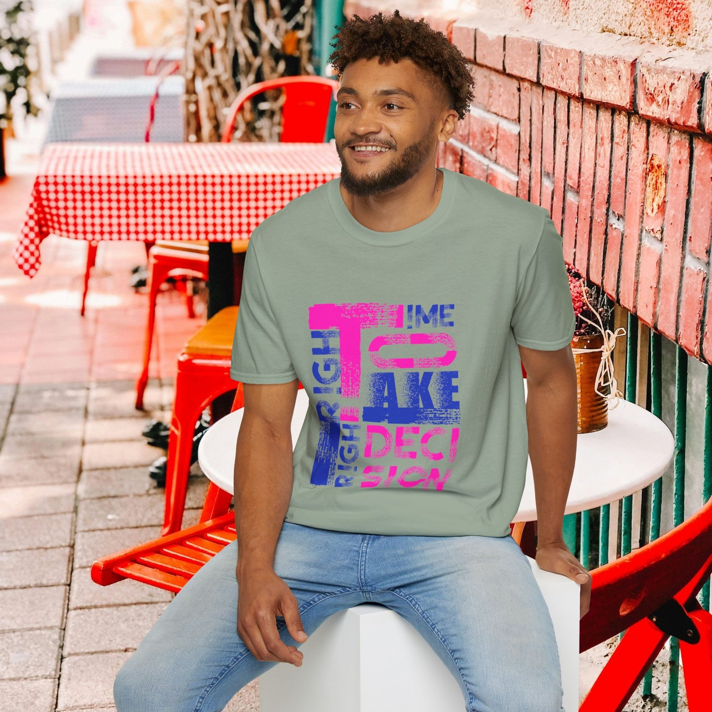 Unisex Softstyle T-Shirt_ N2+ Series USSTS FT2WW003_ Redefines Relaxation Limited Edition by WesternWaves: