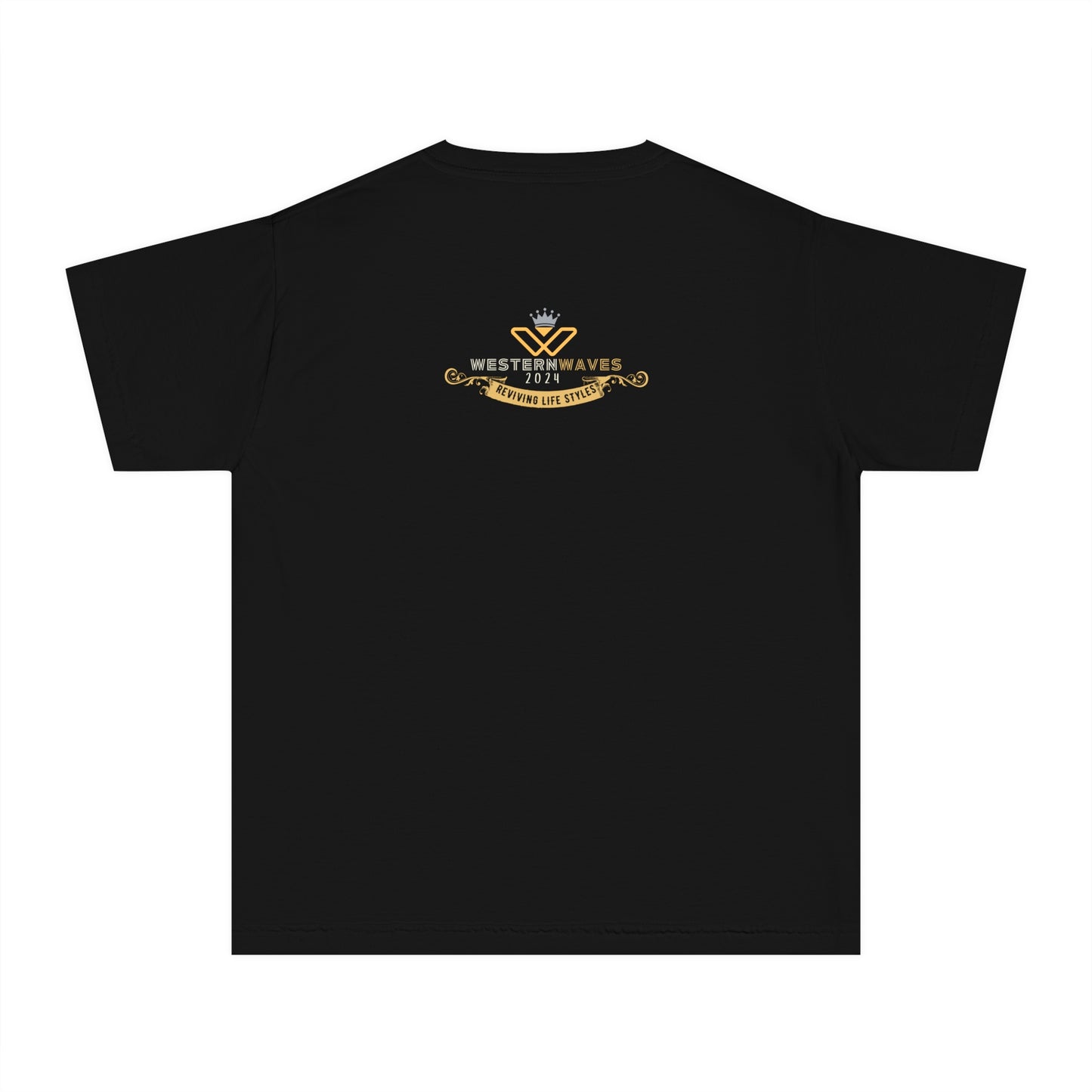 Youth Midweight Tee_ N2 Series YMT PT2WW004_ Limited Edition Durability & Lightweight Agility by WesternWaves: