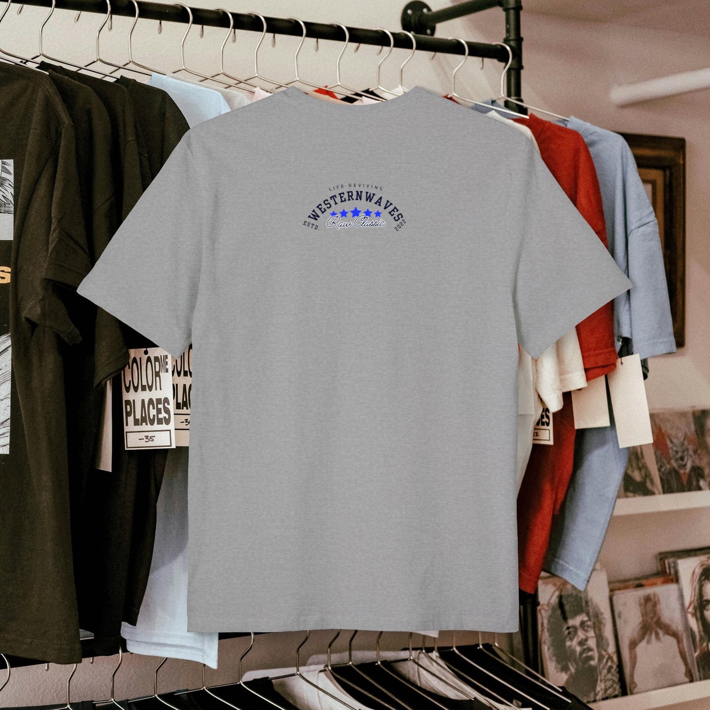 Unisex District® Re-Tee®_ N Series USDRR_ PT2WW001_ Sustainable Style by WesternWaves: