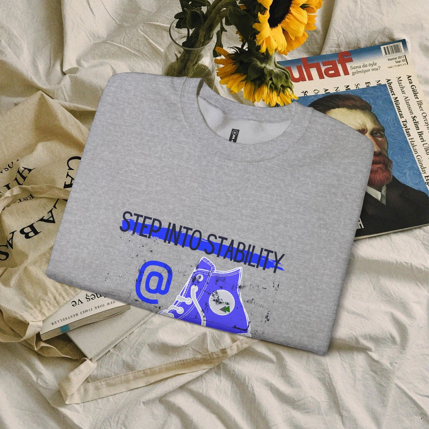 Unisex Heavy Blend™ Crewneck Sweatshirt_ N3+ Series UHBCSS PT2WW031_ Limited Edition Pure Luxury By WesternWaves: