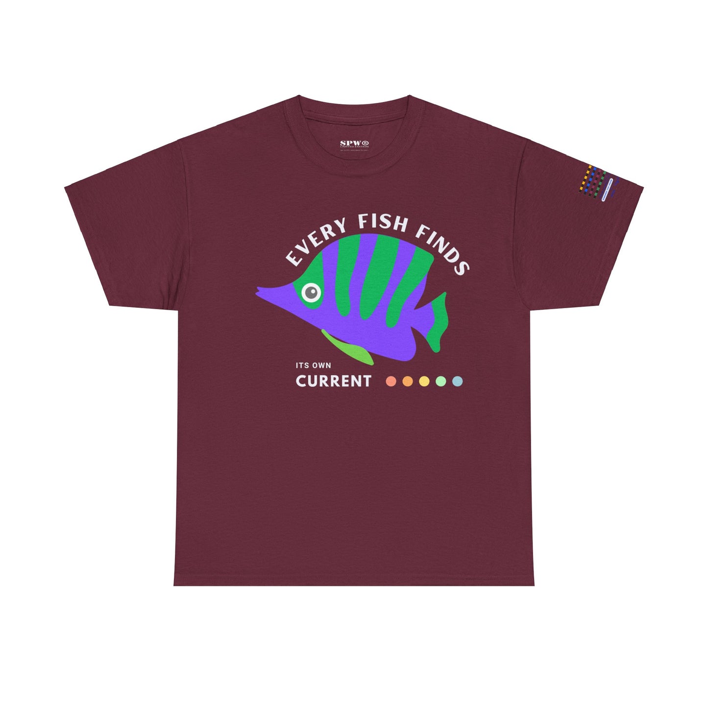 Unisex Heavy Cotton Tee_ Crafted from premium 100% cotton_ N+ Series UHCT PT2WV002_ Limited Edition by WesternWaves: