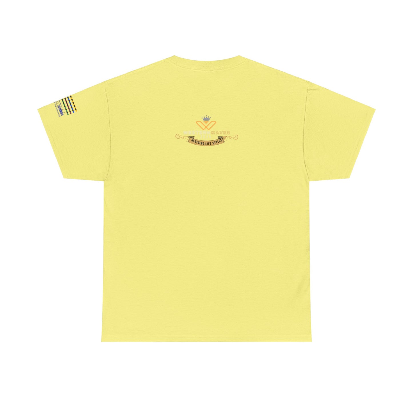 Unisex Heavy Cotton Tee_ Crafted from premium 100% cotton_ N+ Series UHCT PT2WV003_ Limited Edition by WesternWaves: