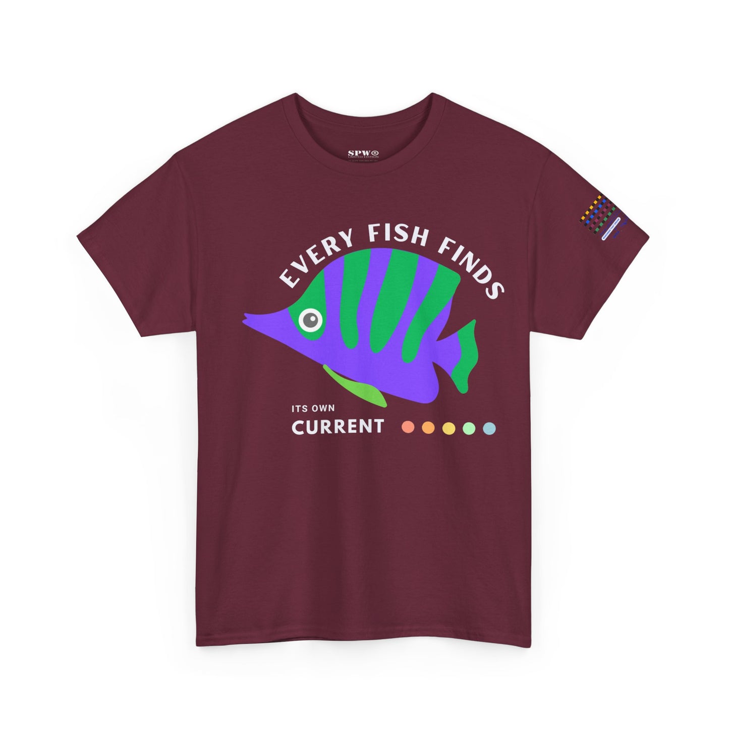 Unisex Heavy Cotton Tee_ Crafted from premium 100% cotton_ N+ Series UHCT PT2WV002_ Limited Edition by WesternWaves: