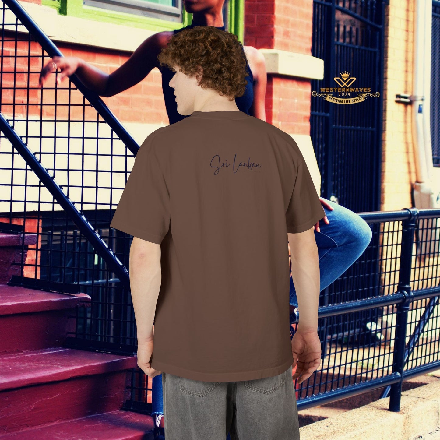 Unisex Garment-Dyed Drop-Shoulder T-Shirt_ N7* Series USGDDSTSHIRT PT2WW002_ Limited Edition Style & Comfort by WesternWaves: