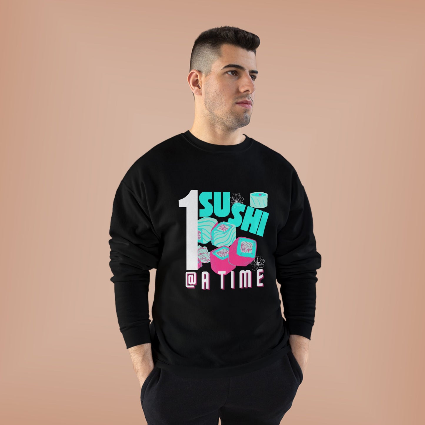 Unisex EcoSmart® Crewneck Sweatshirt_ N3+ Series USESCNSS PT2WW002_ Limited Edition Perfect Blend of Comfort, Style, & Sustainability by WesternWaves: