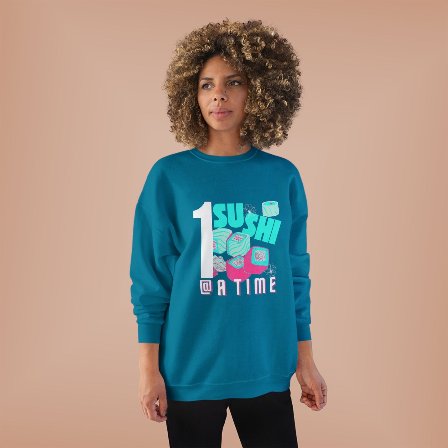Unisex EcoSmart® Crewneck Sweatshirt_ N3+ Series USESCNSS PT2WW002_ Limited Edition Perfect Blend of Comfort, Style, & Sustainability by WesternWaves: