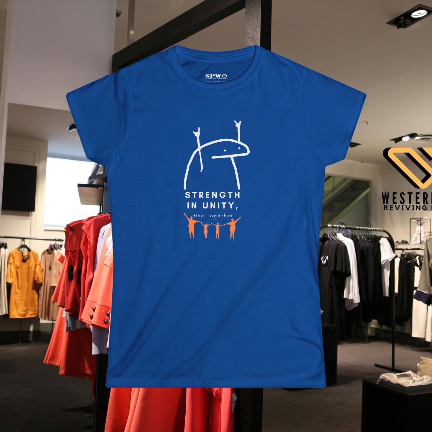 Women's Softstyle Tee_ for Effortless Chic_ N+ Series WSST PT2WW004_ Limited Edition by WesternWaves: