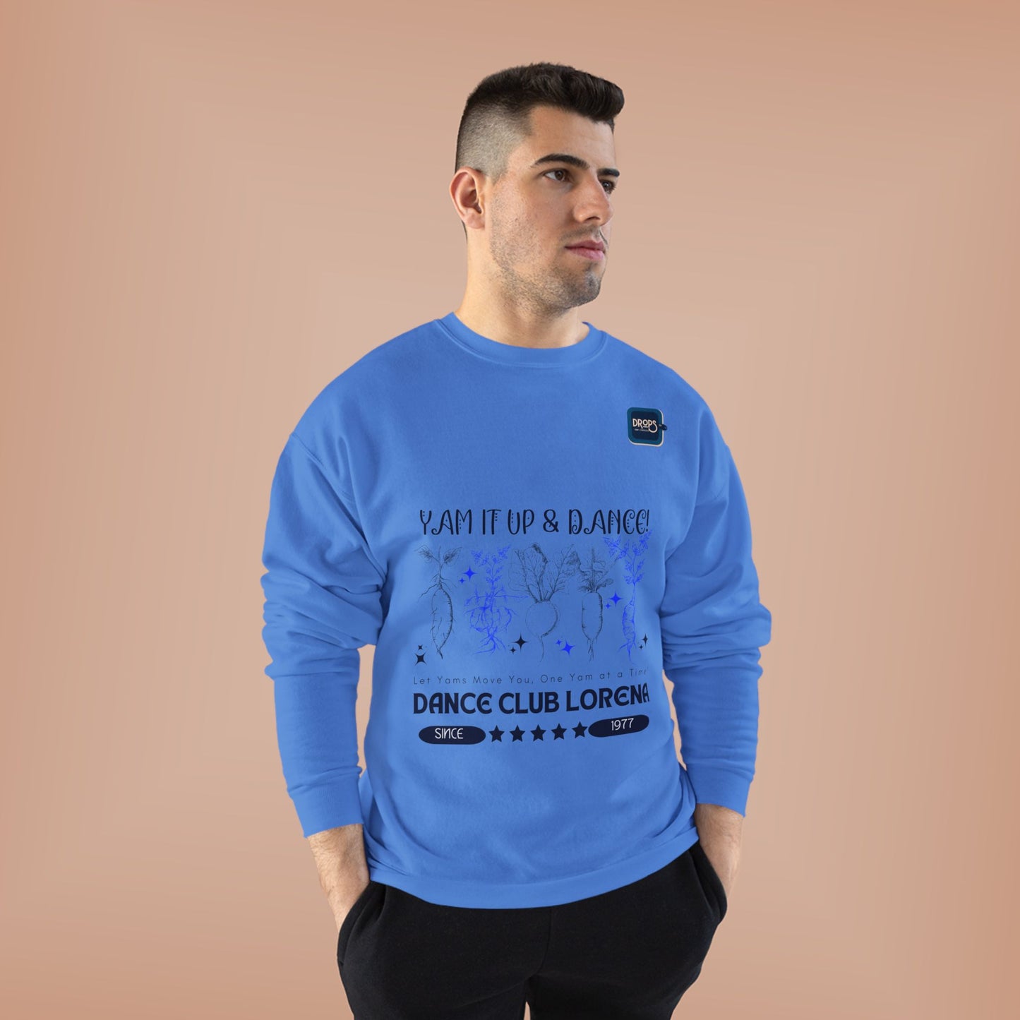 Unisex EcoSmart® Crewneck Sweatshirt_ N3 Series USESCNSS PT2WW001_ Limited Edition Perfect Blend of Comfort, Style, & Sustainability by WesternWaves: