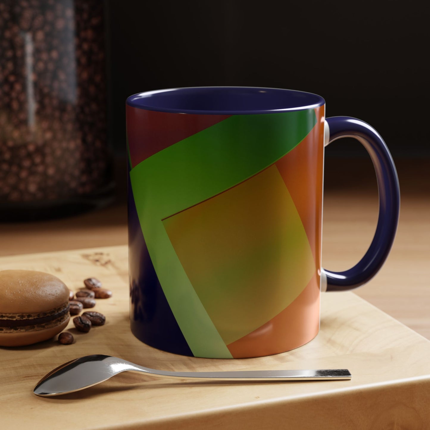 Accent Coffee Mug 11, 15oz_ N3+ Series ACM11OZ PT2WW018_ Limited Edition Perfect Blend of Style by WesternWaves: