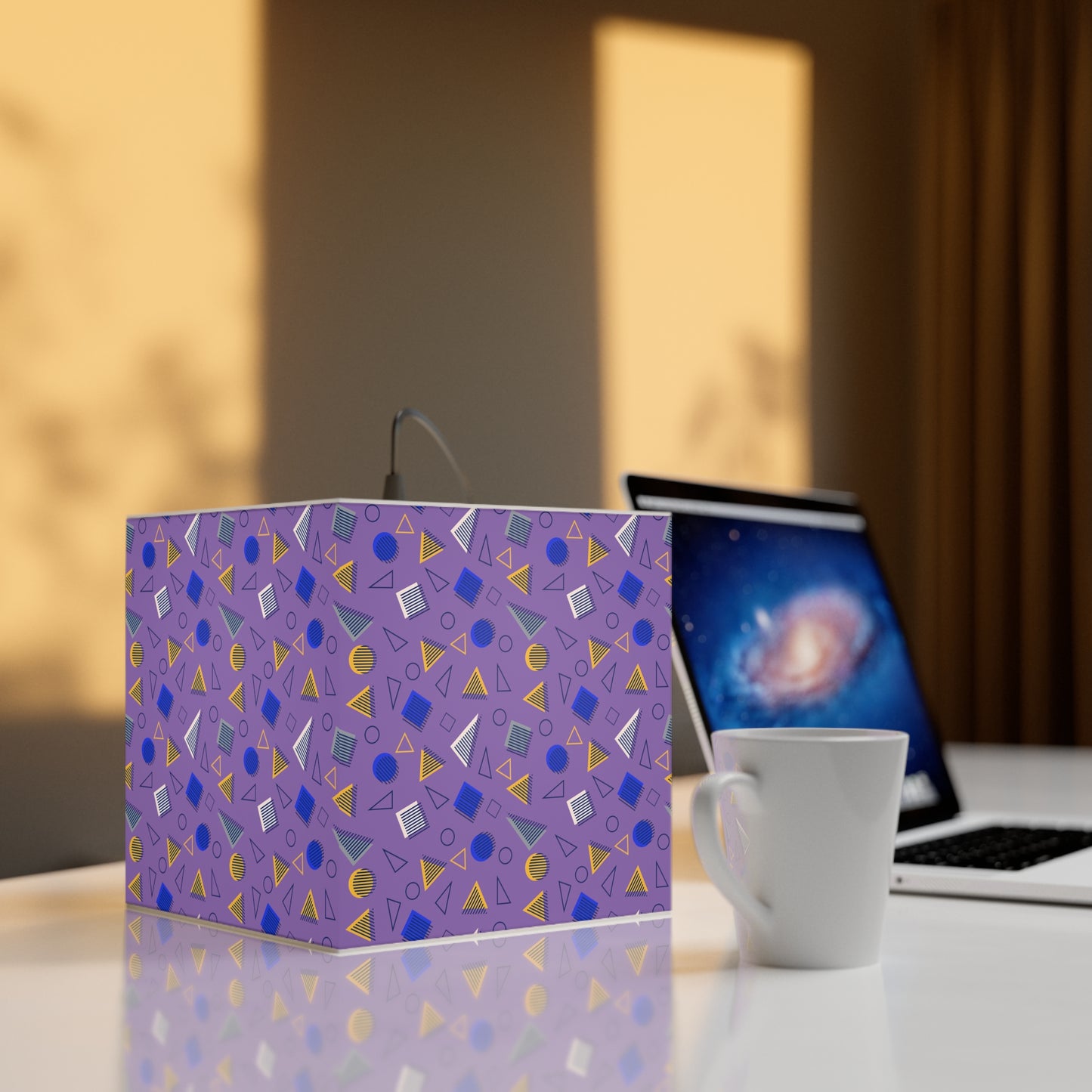 Light Cube Lamp_ N+ Series LCL PT2WW004_ Crafted for Relaxation Tranquilly by WesternWaves: