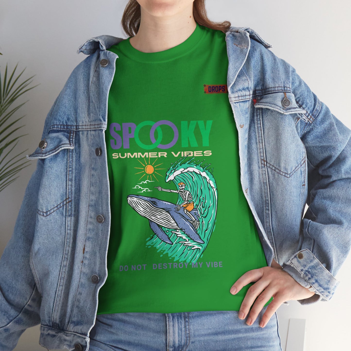 Unisex Heavy Cotton Tee_ Crafted from premium 100% cotton_ N2* Series UHCT PT2WV008_ Limited Edition Epitome of Comfort & Durability by WesternWaves: