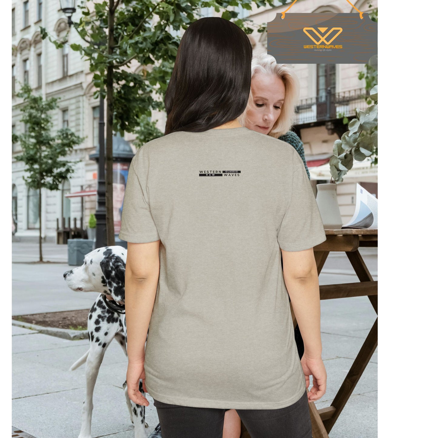 Unisex CVC Jersey T-shirt_ 16 June 2025_ Limited Edition Casual Fashion by WesternWaves: