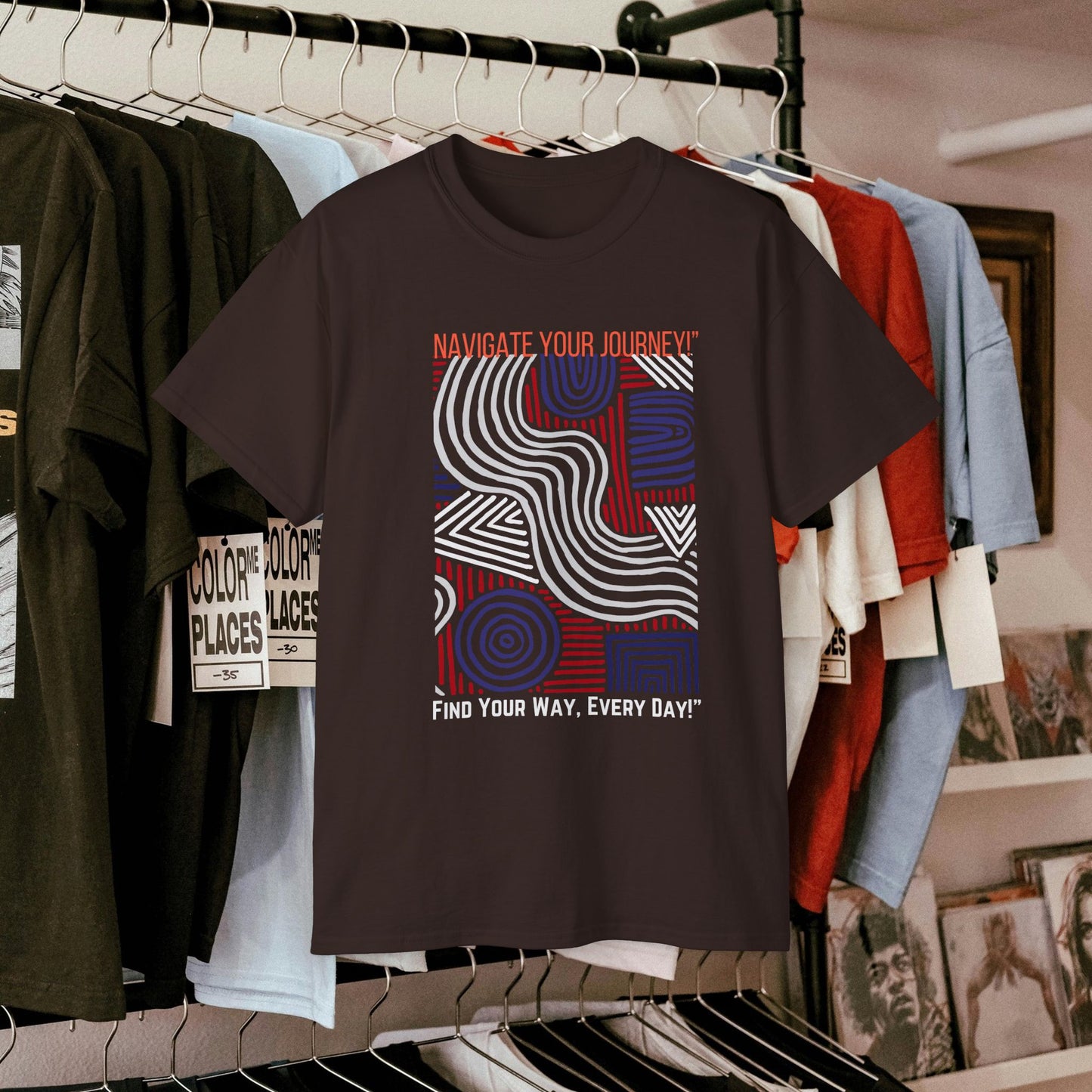 Unisex Ultra Cotton Tee_ Classic Comfort Unleashed_ N2+ Series USUCTEE PT2WW005_ Limited Edition Maximum Comfort & Style by WesternWaves: