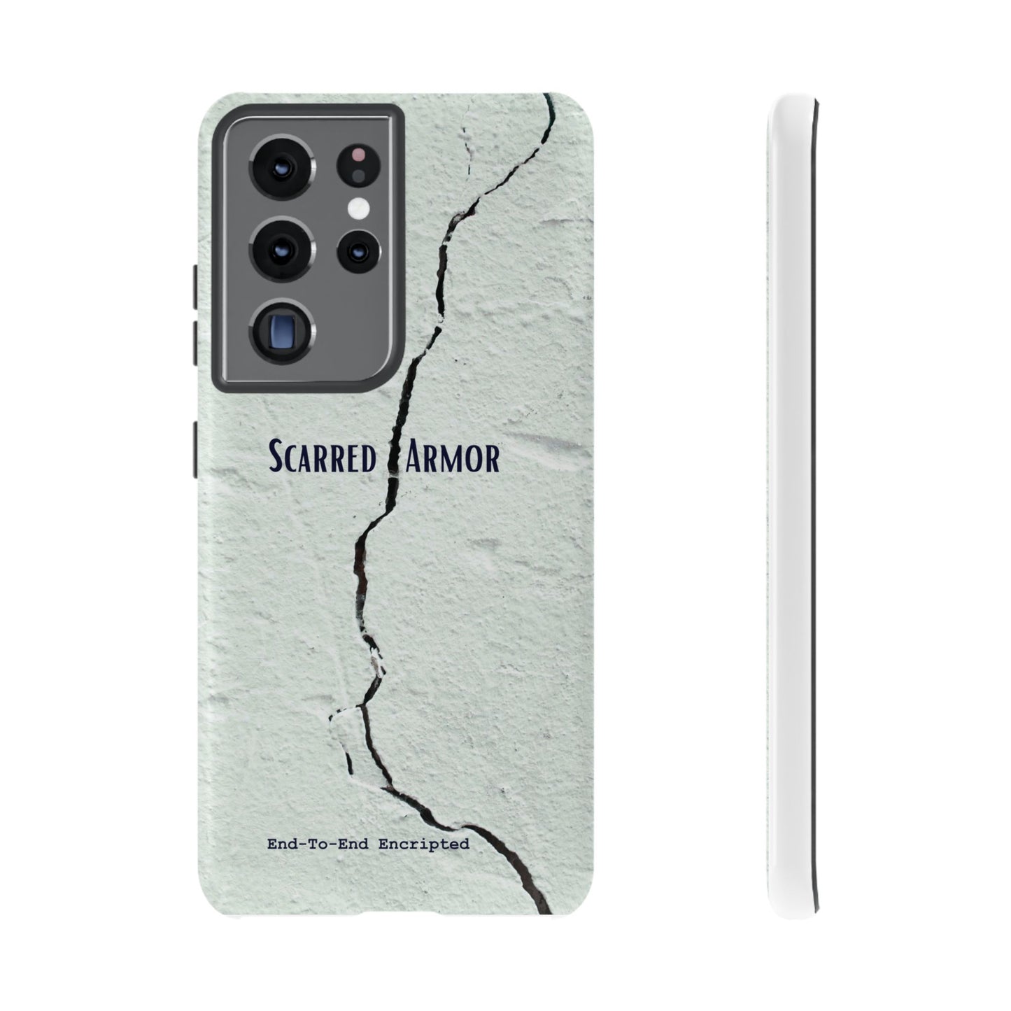 Tough Cases_ Samsung Galaxy Phone Case_ Series N8+ TCPCASE PT2WW003_ Limited Edition Scarred Armor Design Samsung Galaxy Phone Cases by WesternWaves:
