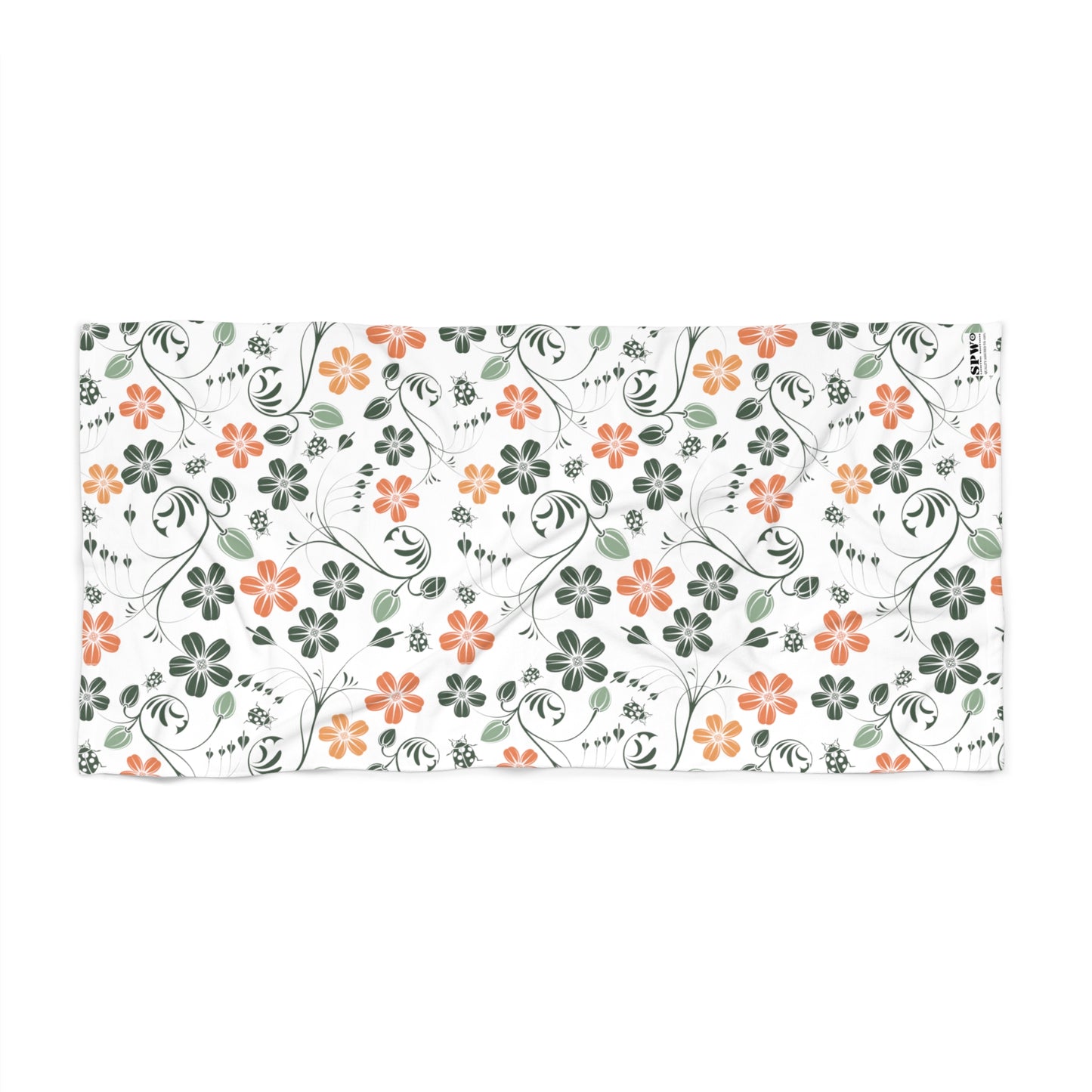 Beach Towel_ Luxurious Bliss by SPW_ N+ Series BTWL PT2WW 002_ Limited Edition by WesternWaves: