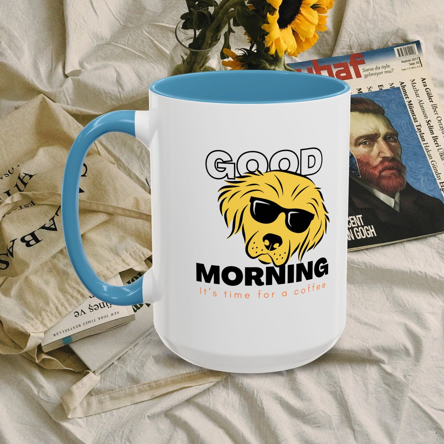 Accent Coffee Mug (11, 15oz)_ N+ Series ACMUG PT2WW012_ Limited Edition Mug by WesternWaves
