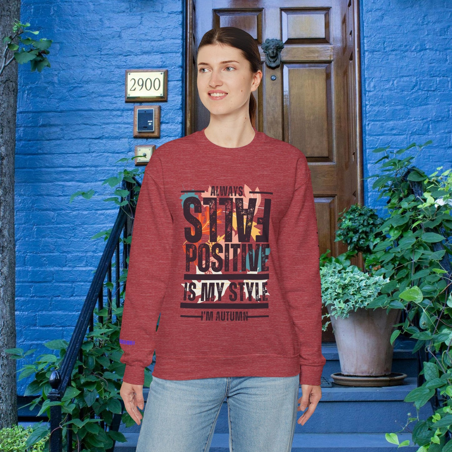 Unisex Heavy Blend™ Crewneck Sweatshirt_ N2+ Series UHBCSS PT2WW027_ Limited Edition Pure Luxury By WesternWaves: