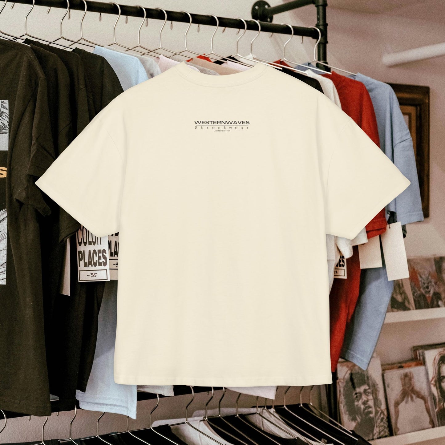 Unisex Ultra Heavy Cotton Box Tee_ Series N8+ USUHCBTEE PT2WW001_ 28 Sep 2025_ Limited Edition Casual Streetwear by WesternWaves: