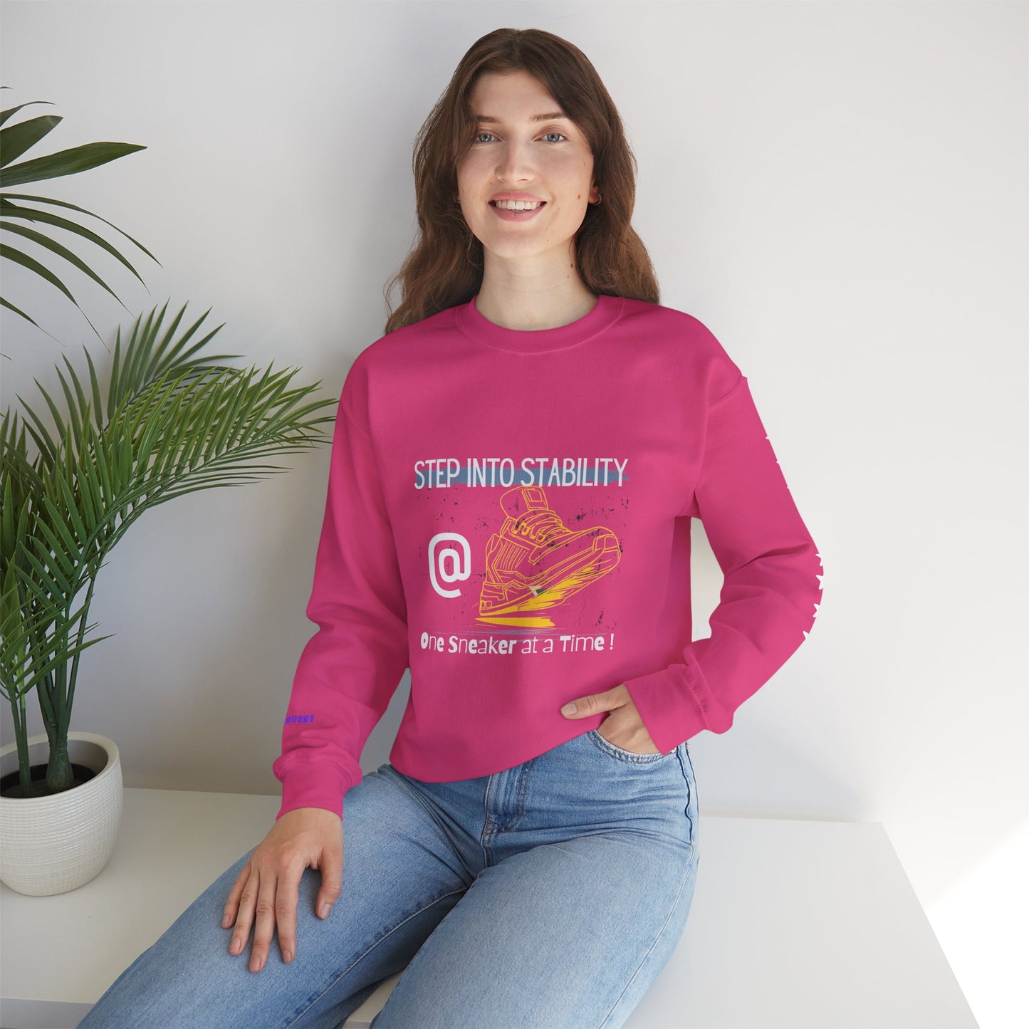 Unisex Heavy Blend™ Crewneck Sweatshirt_ N3+ Series UHBCSS PT2WW033_ Limited Edition Pure Luxury By WesternWaves: